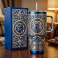 Kansas City Royals 40oz Tumbler with Lid and Straw