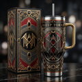 Sleep Token 40oz Tumbler with Lid and Straw