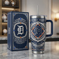 Detroit Tigers 40oz Tumbler with Lid and Straw