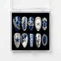 Dallas Cowboys Handmade Press On Nails | Reusable 3D Nail Set