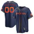Houston Astros Space City Custom Name & Number Jersey – All Stitched