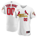 St. Louis Cardinals Custom 2011 World Series Champions Jersey – All Stitched