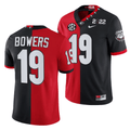 Men's Georgia Bulldogs 2022 National Championship Jersey All Stitched - Black Split Edition