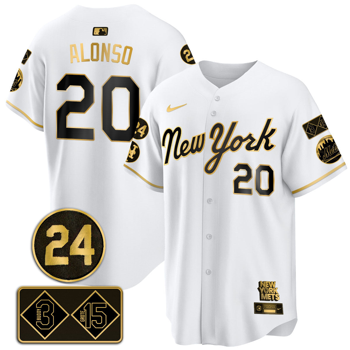 Men's Mets Memorial Player Limited Jersey - All Stitched