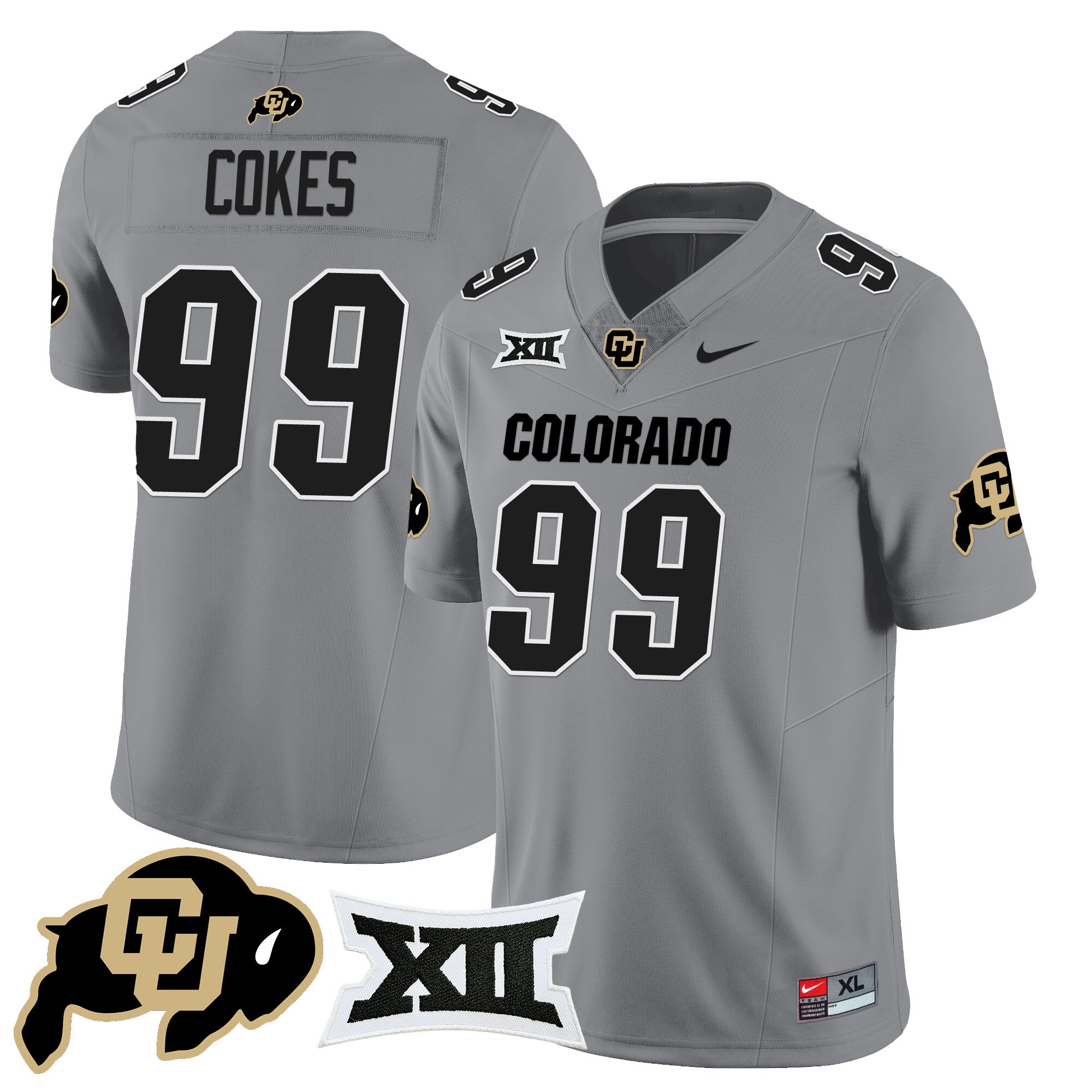 Men's Colorado Buffaloes 2024 Vapor Limited Jersey N1 - All Stitched
