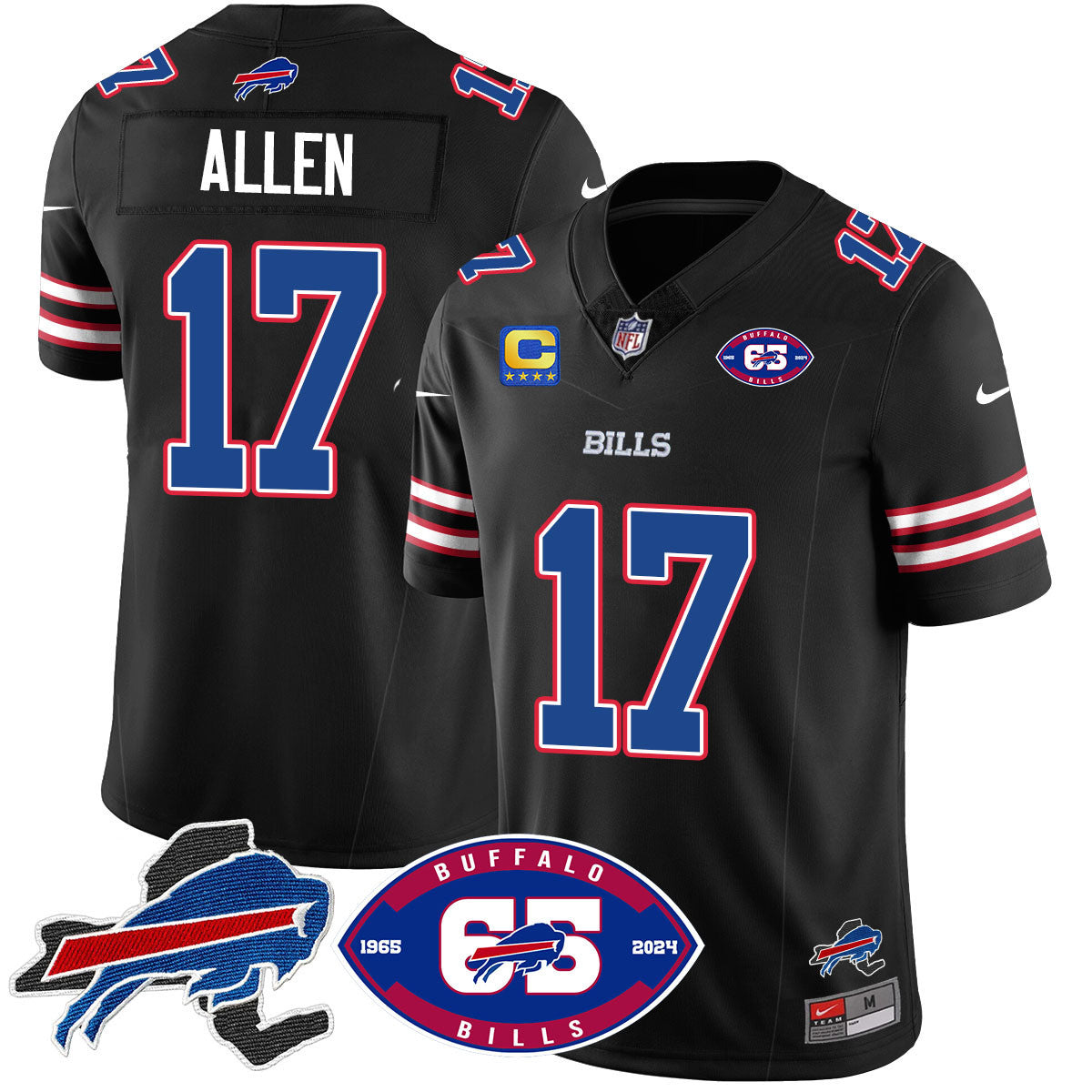 Men's Bills 1959 - 2024 - The Bills Jersey - All Stitched