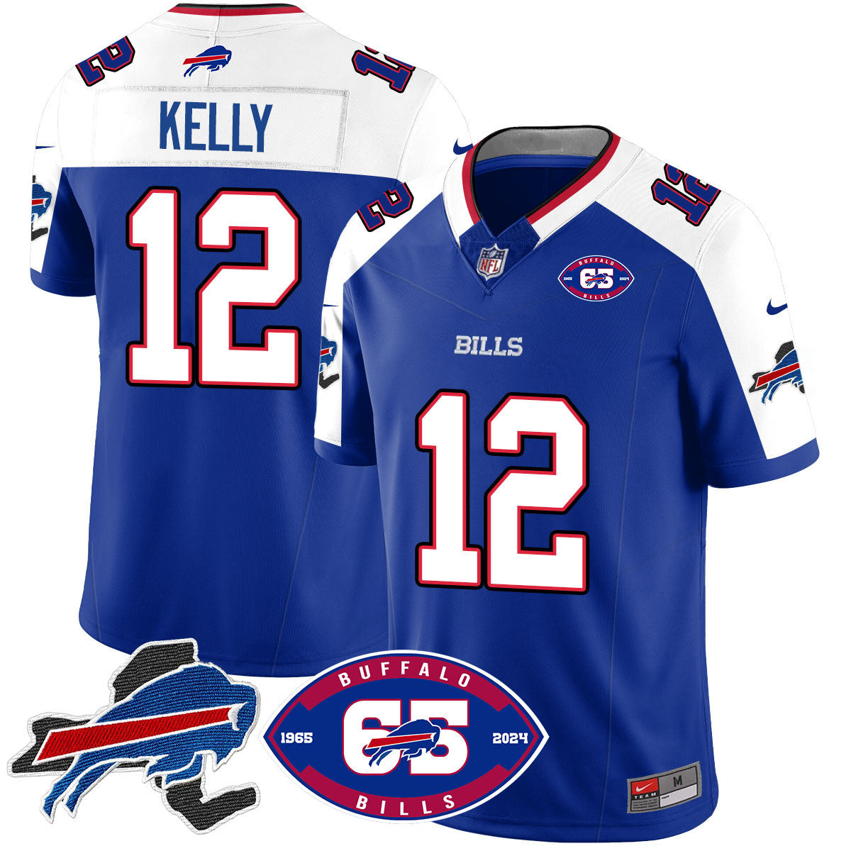 Men's Bills 1959 - 2024 - The Bills Jersey - All Stitched