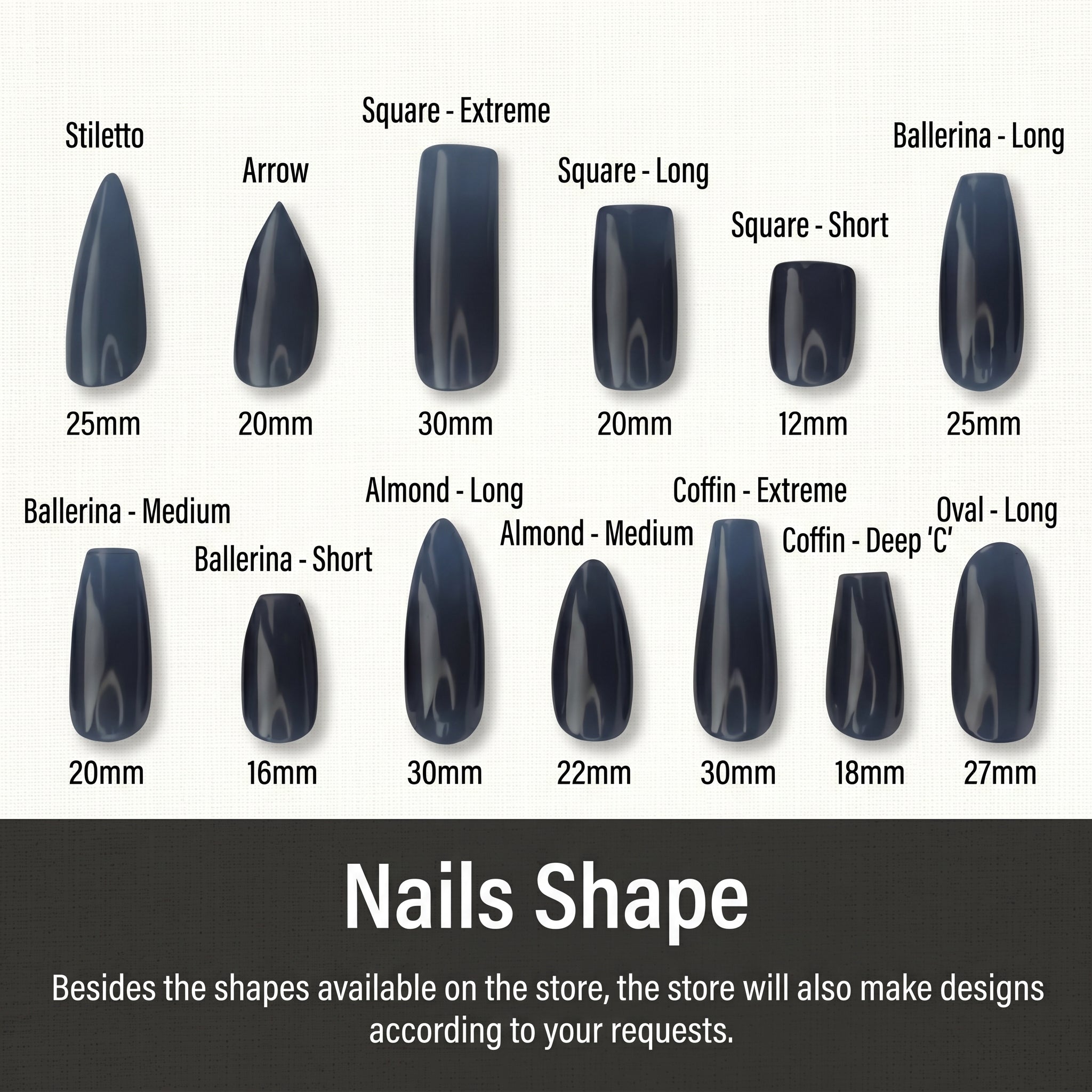 Philadelphia Eagles Handmade Press On Nails | Reusable 3D Nail Set