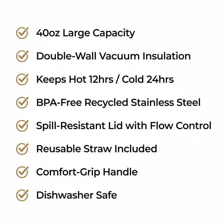 Cincinnati Bengals 40oz Tumbler with Lid and Straw