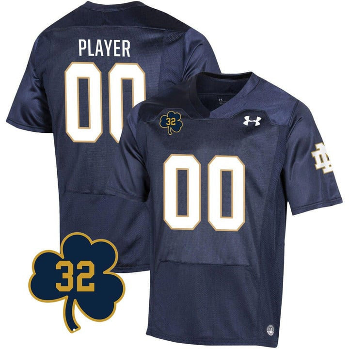 Custom Notre Dame Football Jersey - Johnny Lujack Patch