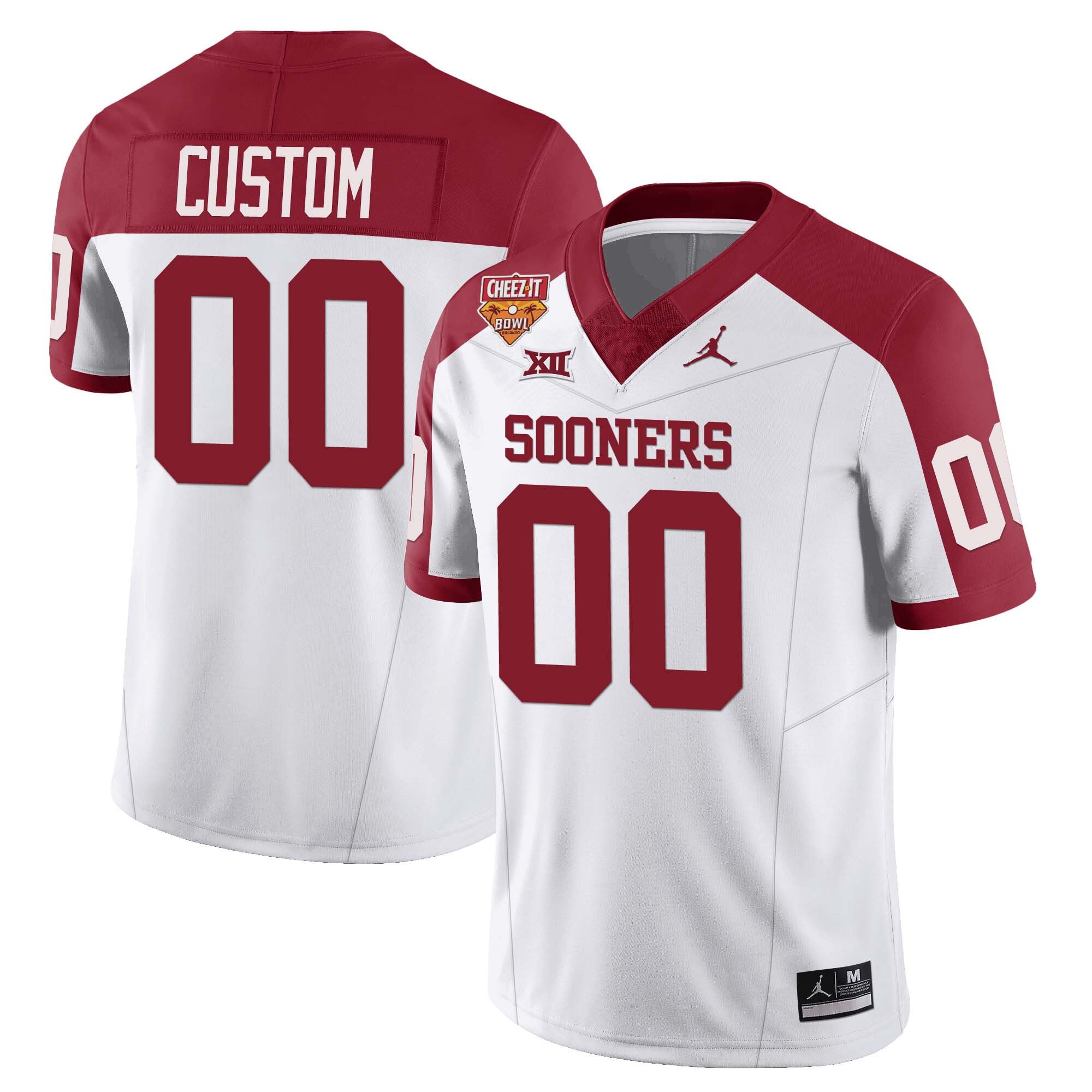 Men?s Oklahoma Sooners Football 2023 Collection All Stitched Jersey ? Cheez It Bowl