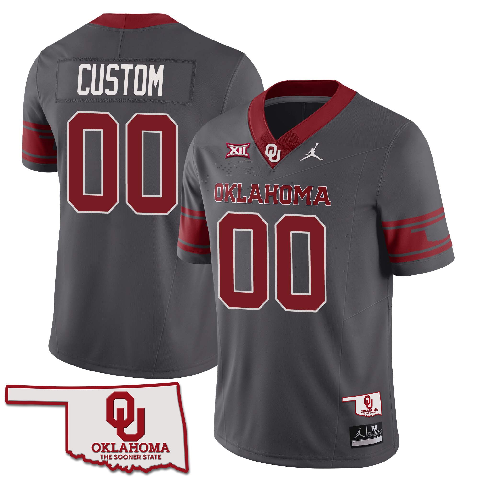 Men?s Oklahoma Sooners Football 2023 Collection All Stitched Jersey ? Oklahoma State