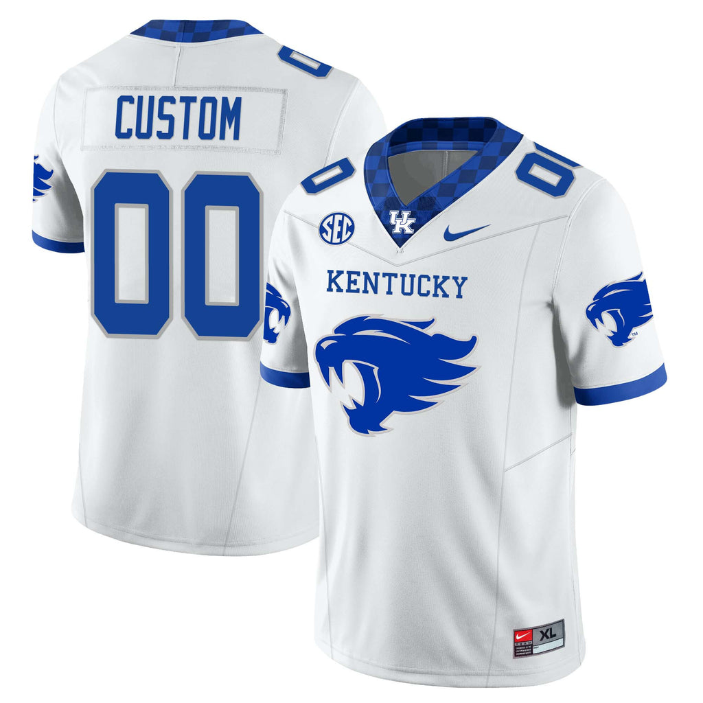 Men?s Kentucky Wildcats Football Limited Jersey ? Wildcats Logo
