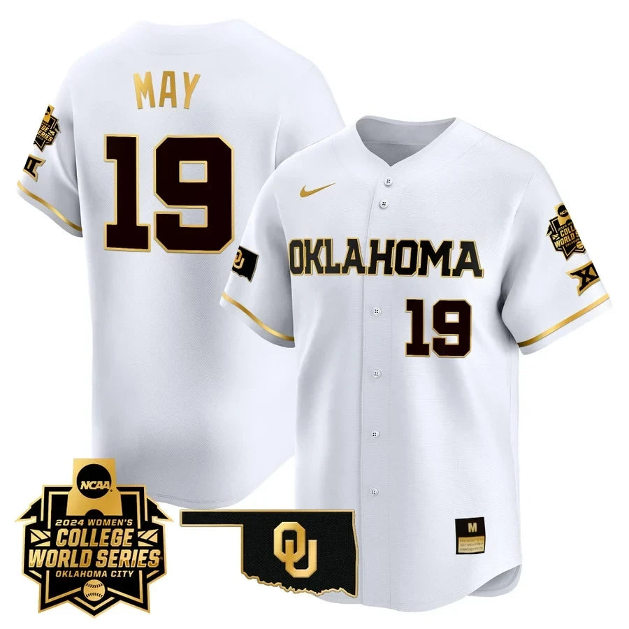 Men's size - Oklahoma Women's College World Series Champions Vapor Premier Limited Jersey - All Stitched