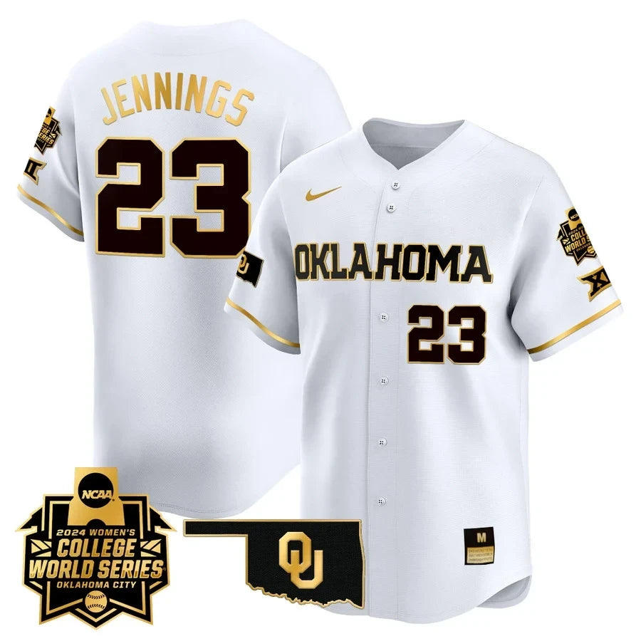 Men's size - Oklahoma Women's College World Series Champions Vapor Premier Limited Jersey - All Stitched