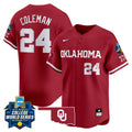 Men's size - Oklahoma Women's College World Series Champions Vapor Premier Limited Jersey - All Stitched