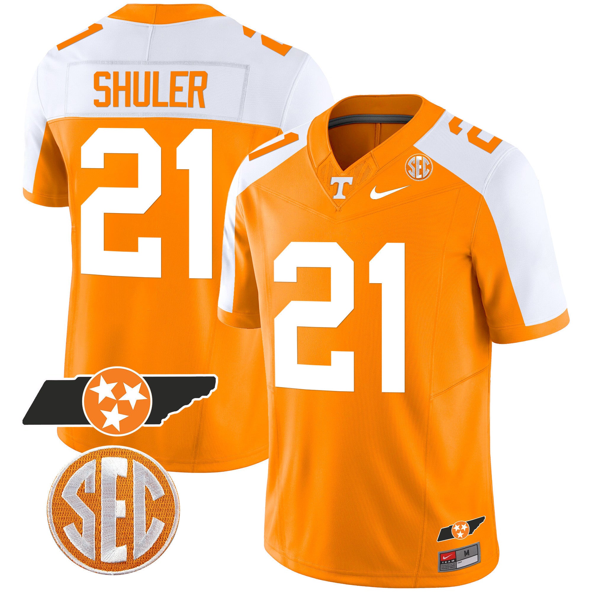 Men's Tennessee Volunteers Checkerboard & Alternate Jersey - Stitched