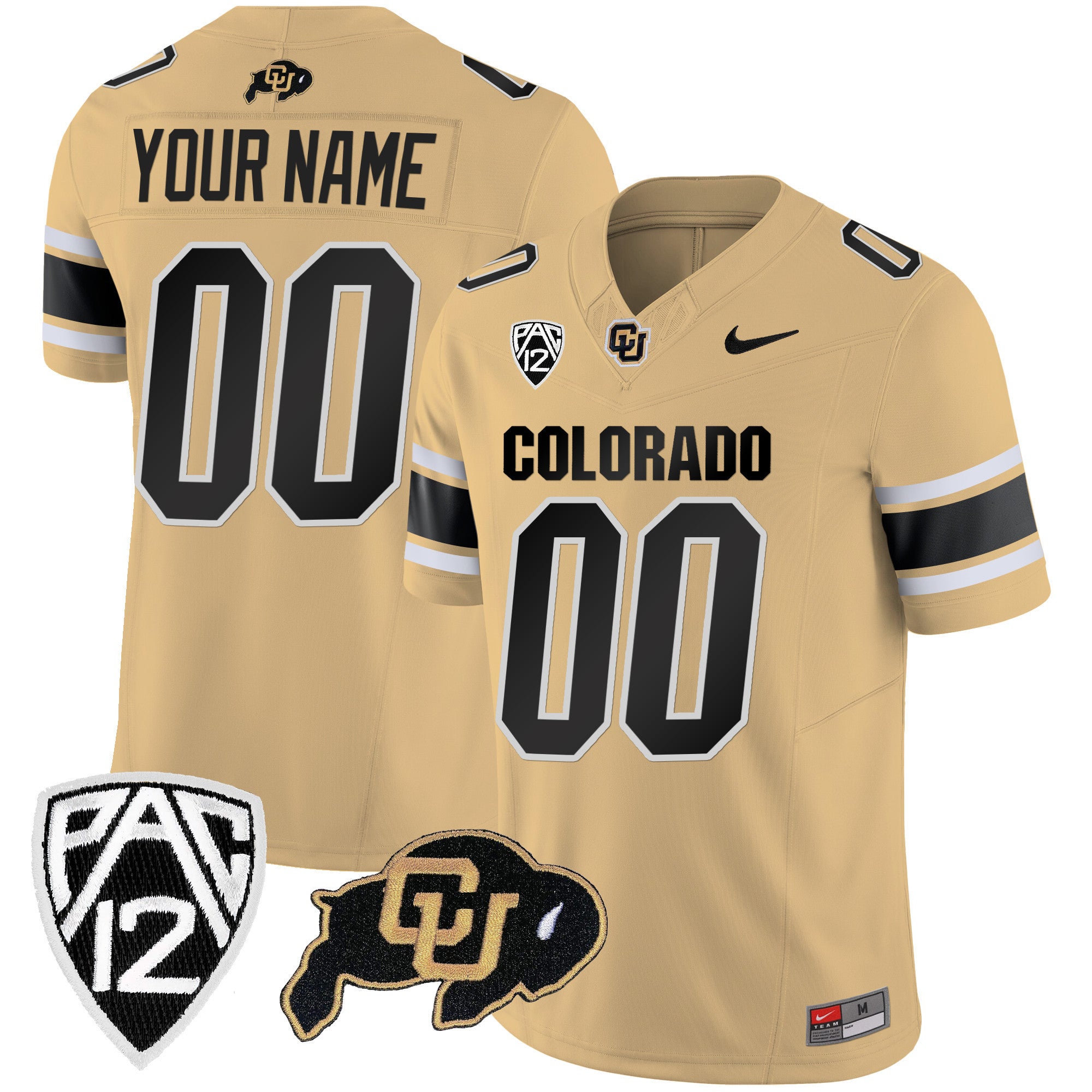 Colorado Buffaloes Vapor Limited Custom Jersey V3 - All Stitched