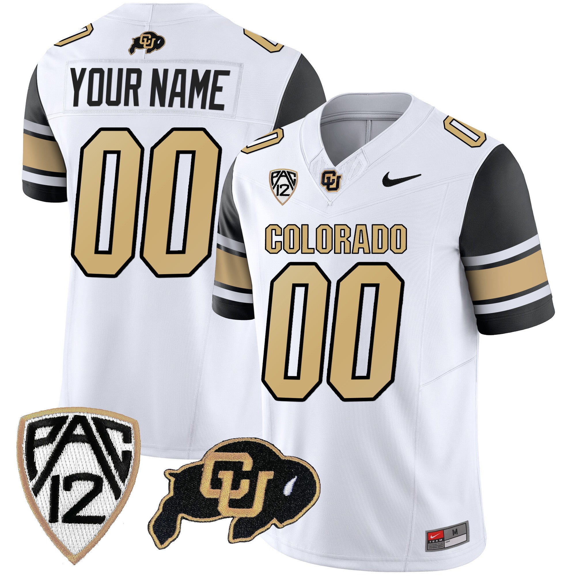 Colorado Buffaloes Vapor Limited Custom Jersey V3 - All Stitched