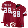 Men's Oklahoma Sooners Throwback Vapor Limited Jersey - All Stitched