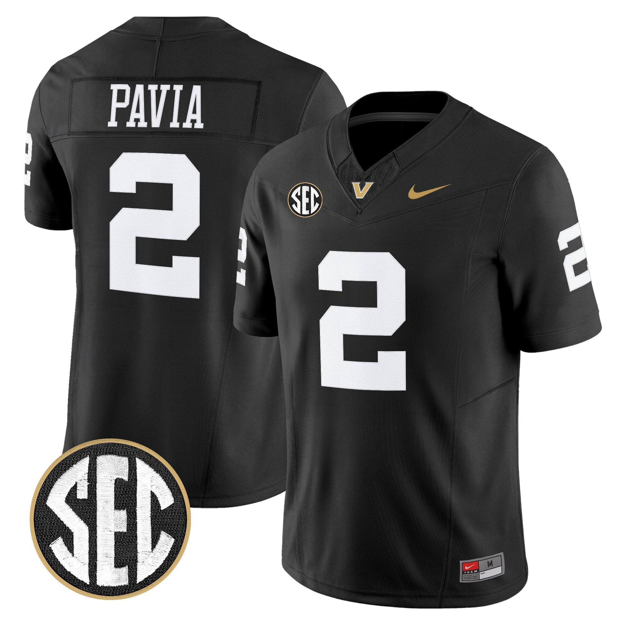 Men's Vanderbilt Commodores 2025 Vapor Limited Jersey - All Stitched