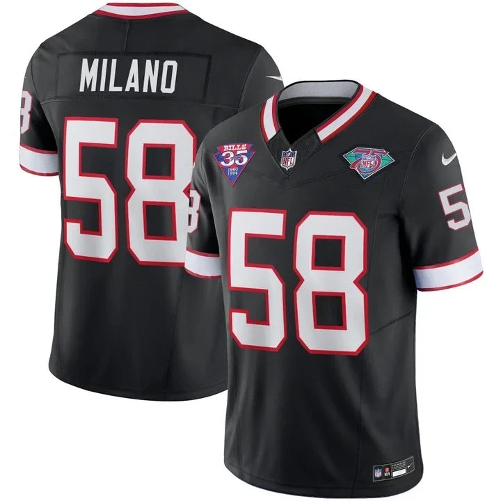 Men's Buffalo Bills 1994 Throwback Vapor Jersey - All Stitched