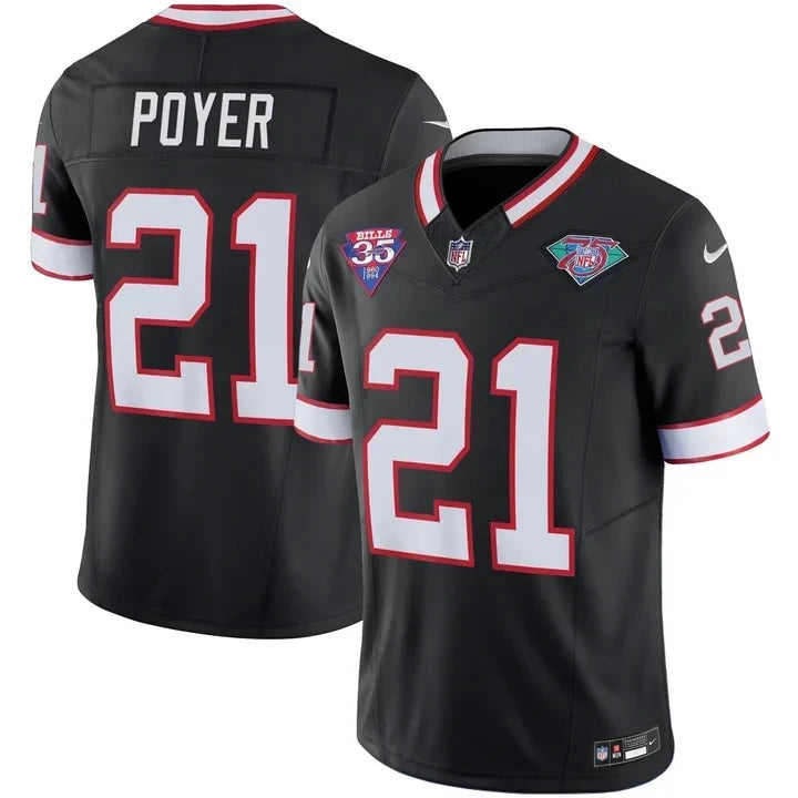 Men's Buffalo Bills 1994 Throwback Vapor Jersey - All Stitched