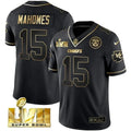 Men's Kansas City Chiefs Super Bowl Vapor Limited Jersey - All Stitched