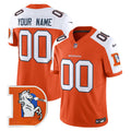 Custom Denver Broncos Throwback Vapor Limited Jersey V2 - All Stitched