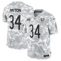 Walter Payton Chicago Bears 2024 Salute to Service Vapor Limited Jersey - Arctic Camo - All Stitched