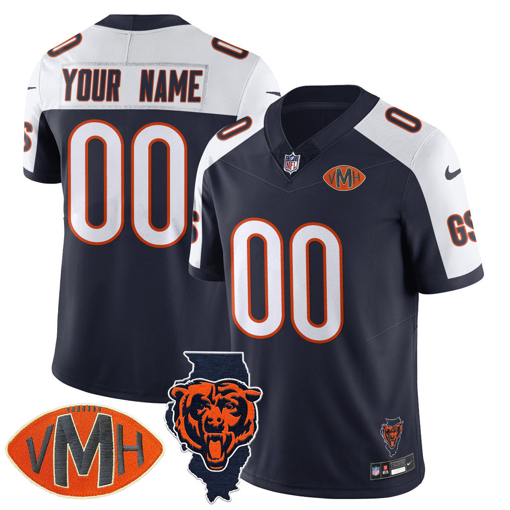 Women's Chicago Bears Honor Virginia Halas McCaskey Jersey - All Stitched