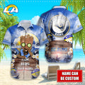 Los Angeles Rams NFL-Hawaiian shirt custom Q-48112