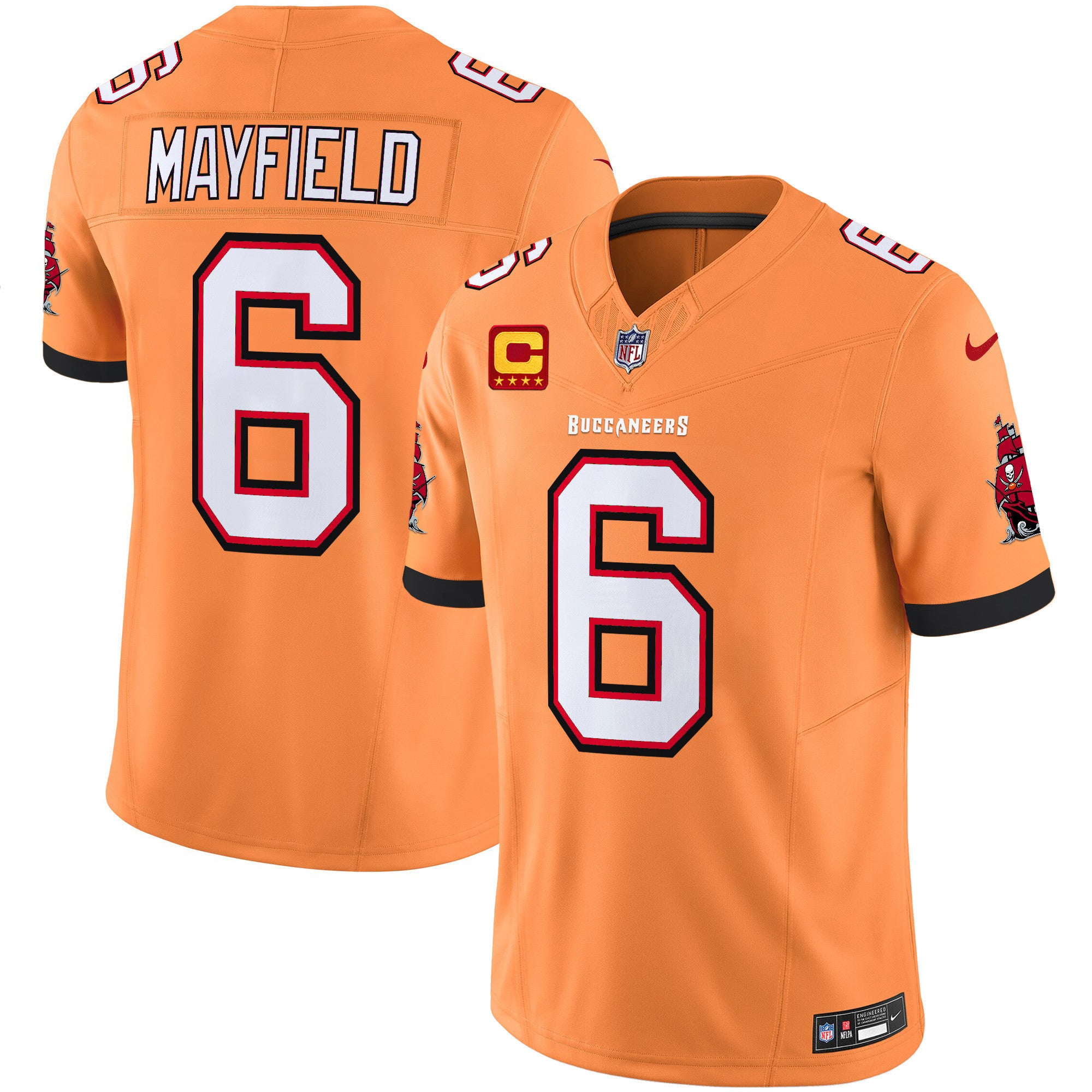 Men's Buccaneers Throwback Vapor Limited Jersey V3 - All Stitched
