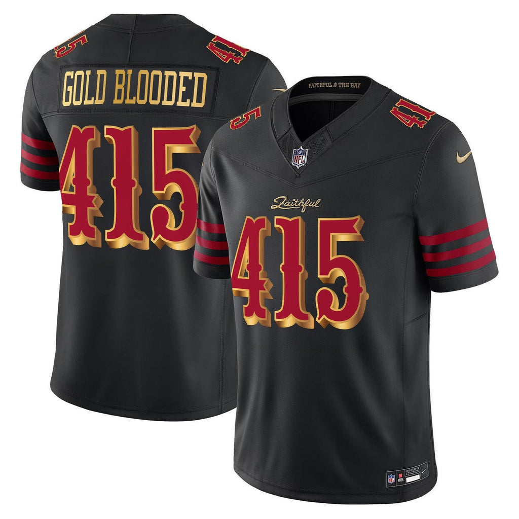 Men's San Francisco 49ers 2025 “Rivalries” Vapor Limited Jersey V2 - All Stitched
