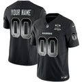Raiders Arch Smoke Vapor Custom Jersey - All Stitched