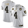 MEN'S RAIDERS 60TH SEASON PATCH GOLD & SPLIT JERSEY - ALL STITCHED