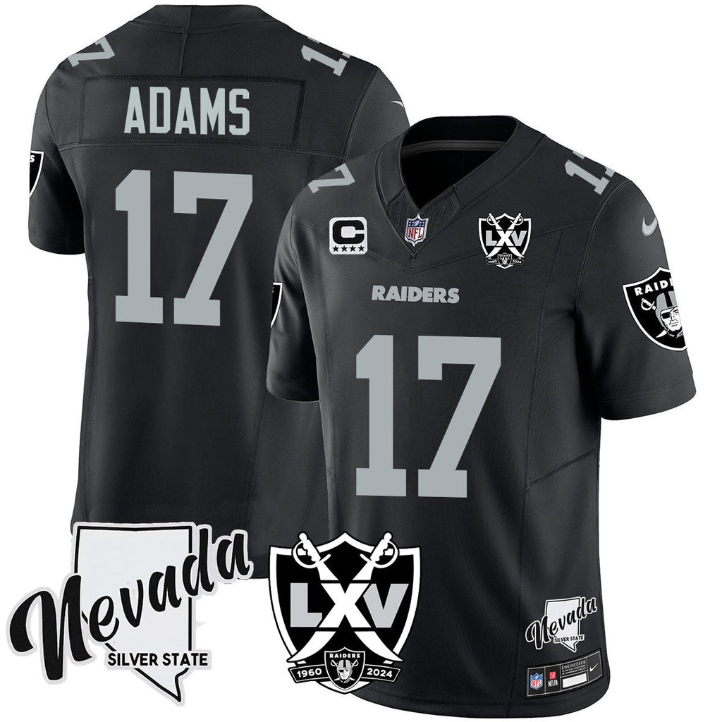 Men's Raiders 2024 Vapor Limited Jersey - 65th Anniversary - All Stitched
